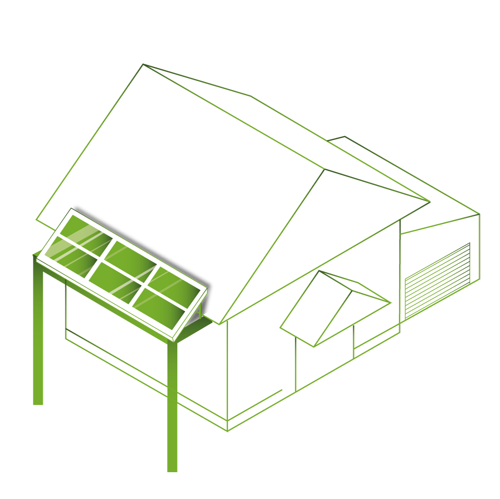 Installation de panneaux solaires sur toiture terrasse