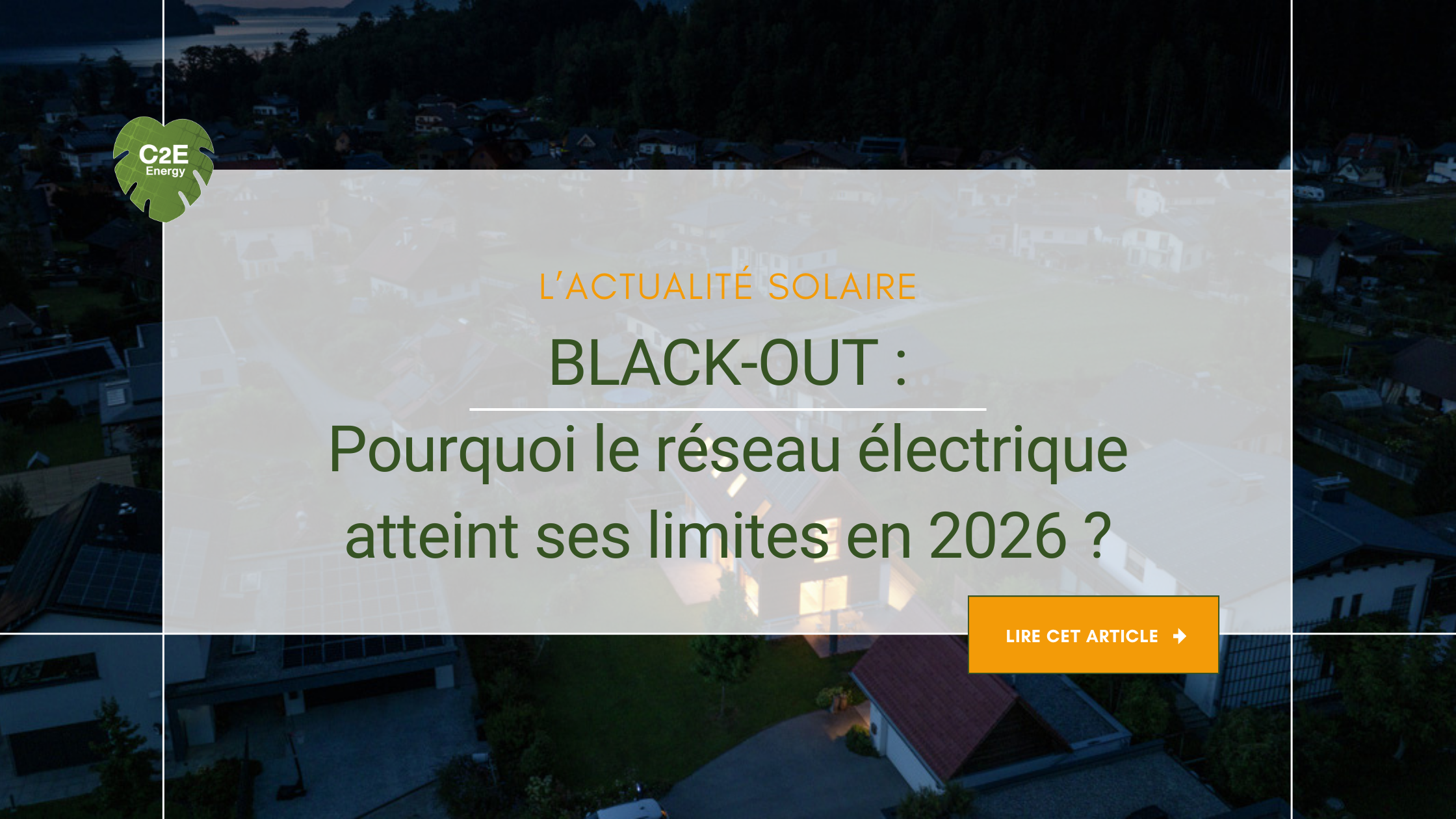 You are currently viewing Black-out : pourquoi le réseau électrique atteint ses limites en 2026 ?
